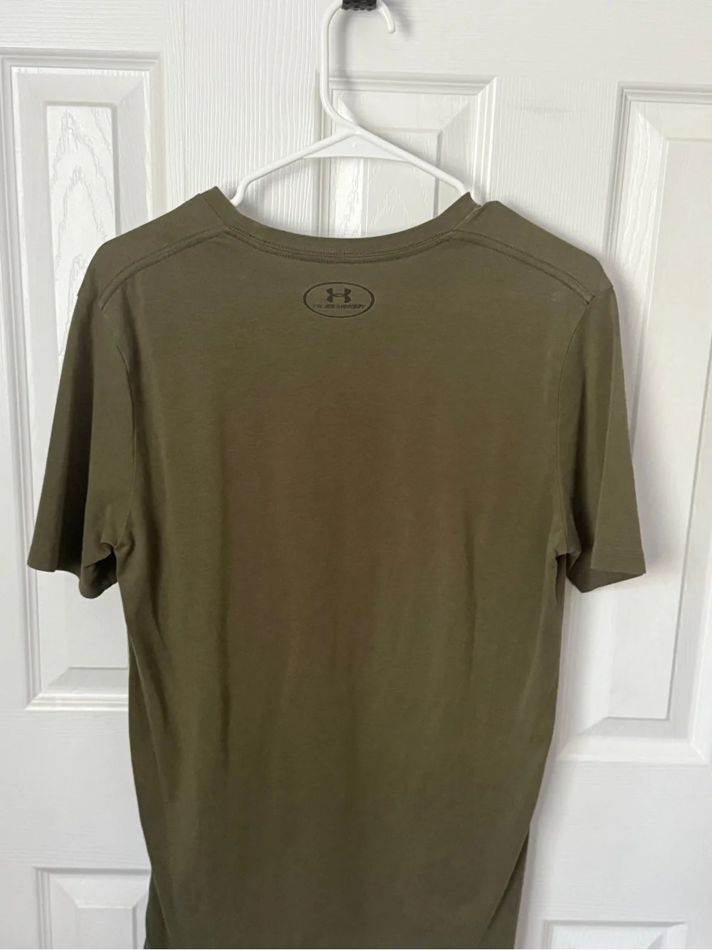 Under Armour Olive Green Performance HeatGear Tee - Picture 2 of 3